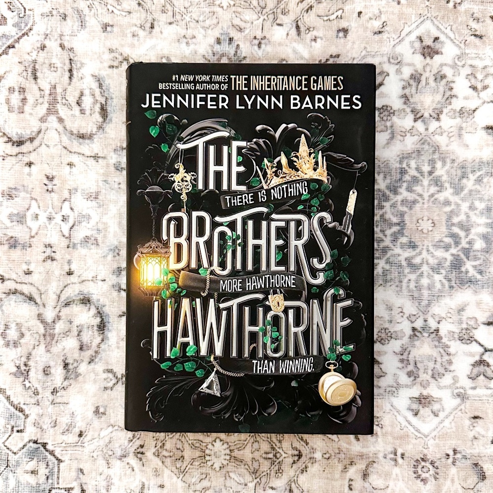 The Brothers Hawthorne by Jennifer Lynn Barnes Hardcover Book